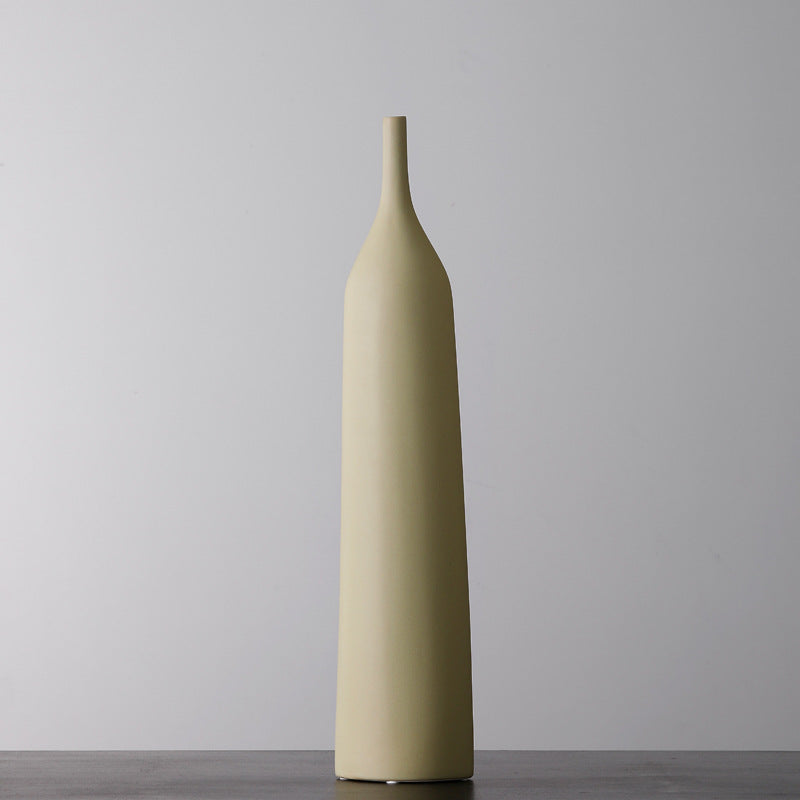 Simple Ceramic Vase Decoration Suitable For Hotel Art