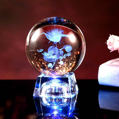 Exquisite crystal ball