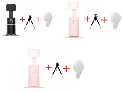 Smart Face Recognition Tracking PTZ Mobile Phone Stand Anchor Live Broadcast Stand