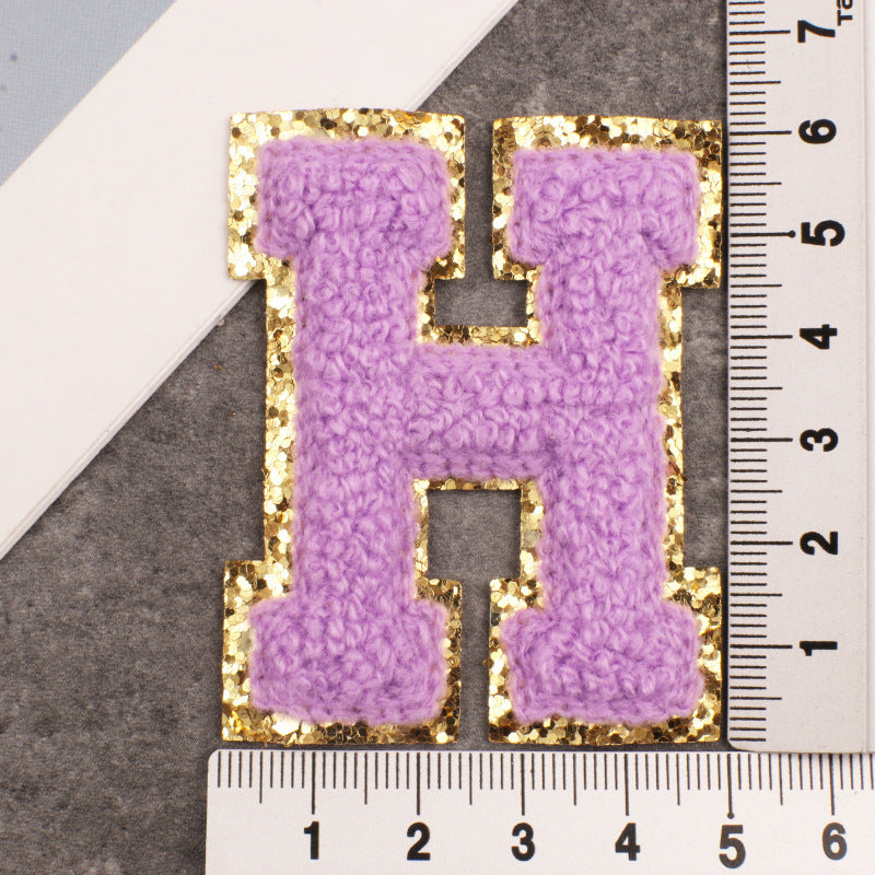 26 Letter Clothing Patch Embroider