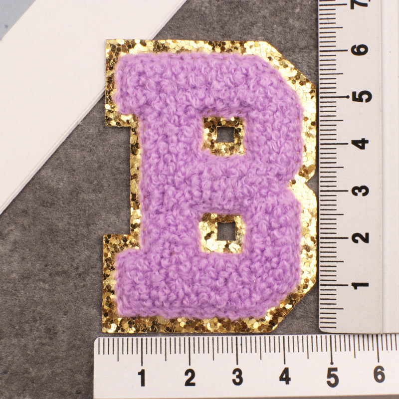 26 Letter Clothing Patch Embroider