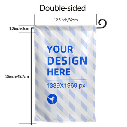 Create Your Own Multi-shaped Rain-resistant Garden Decoration Flag