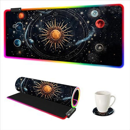 Gaming And Office USB RGB Backlit Mouse Pad