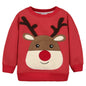 Christmas Series Sweater Children's Top Thickened