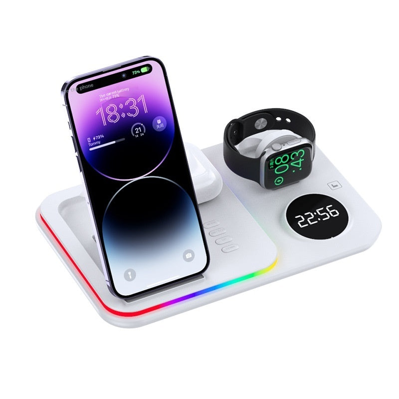 30W Multifunctional Three In One Wireless Magnetic Suction