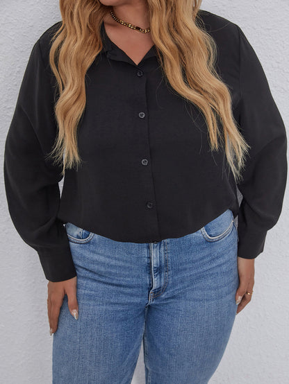 European And American Women's Plus Size Lace Top