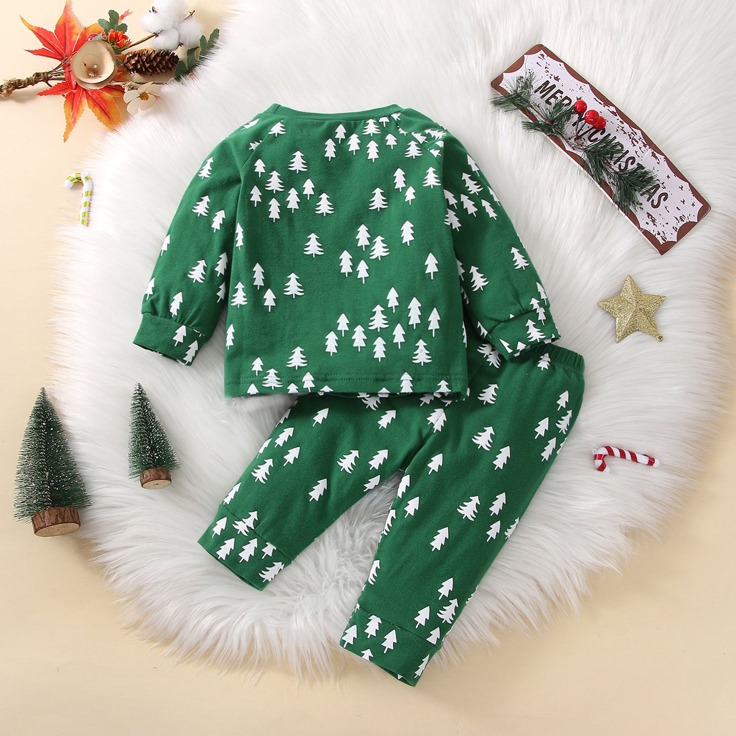 Men's And Women's Christmas Hooded Suit