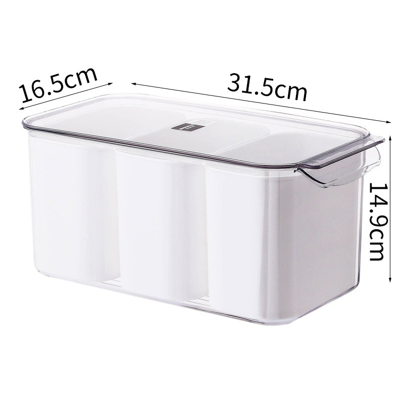 Large Capacity Sealed Food Storage Box With Lid