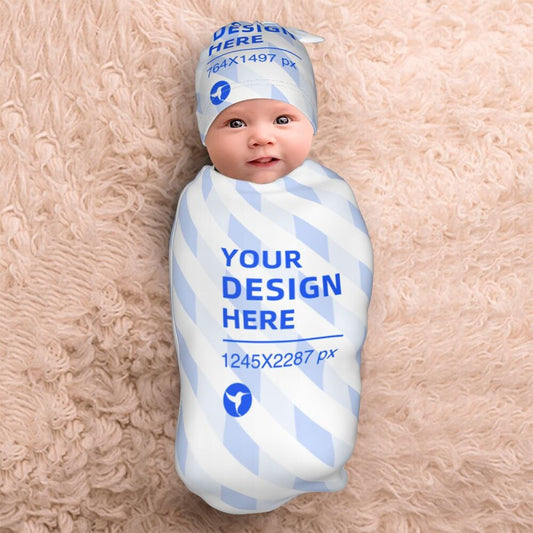 Create Your Own Adjustable Newborn Swaddle Bag Beanie Hat