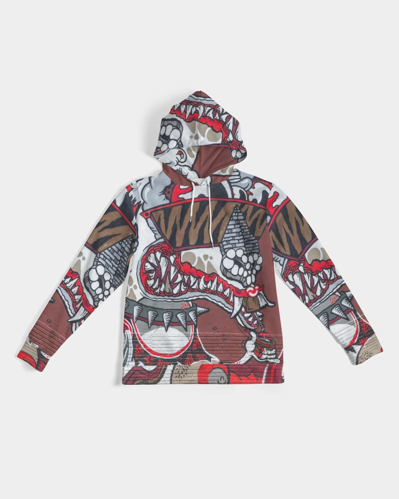 20 cool dragon red design Men's All-Over Print Hoodie