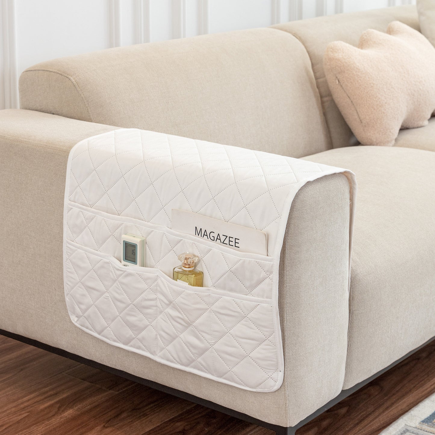 With Storage Pocket Sofa Hand Towel Magazine Management Bag