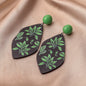 3d Printing Plant Flowers And Animals Doodle Earrings