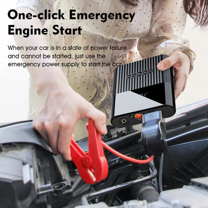 Car Emergency Start Power Supply inflate Car Tire all in one