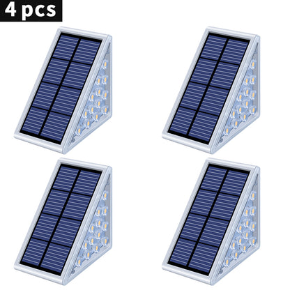Outdoor Waterproof Solar Step Tread Light For Stairs