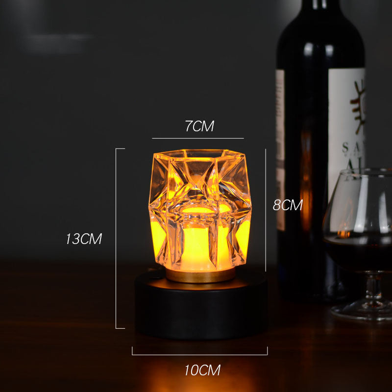 Bar Atmosphere Table Crystal Lamp Led LightsCharging