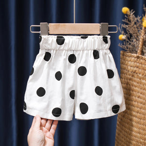 Korean Style All-match Boy's White Shorts