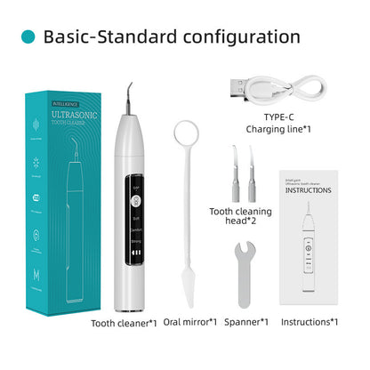 Visual Household Frequency Tracking Ultrasonic Dental Cleaner