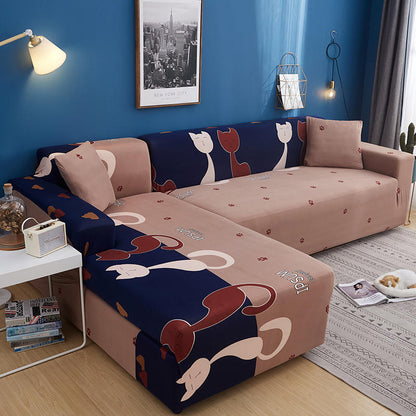 Geometric Stretch Sofa Cover All-inclusive Fabric Lazy Combination Living Room Cushion