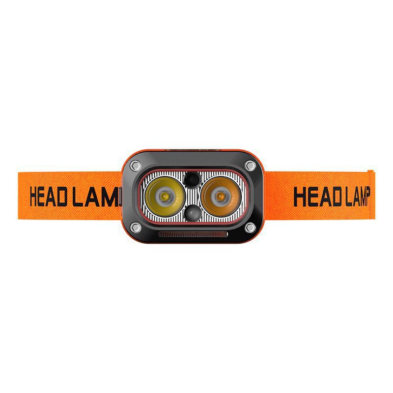 High-Intensity LED Motion-Sensor Headlamp Waterproof Head-Mounted Fishing Light