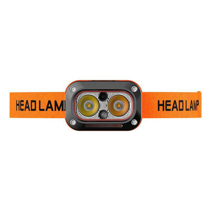 High-Intensity LED Motion-Sensor Headlamp Waterproof Head-Mounted Fishing Light