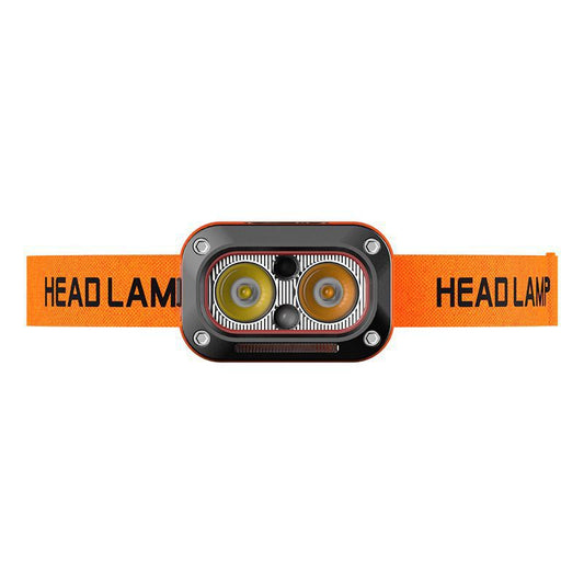 High-Intensity LED Motion-Sensor Headlamp Waterproof Head-Mounted Fishing Light