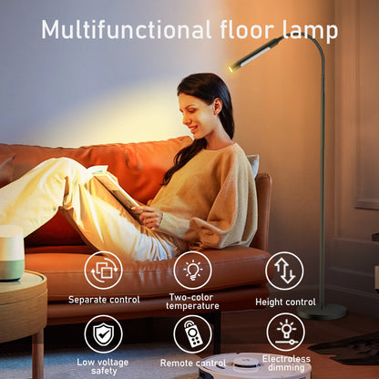 Reading Lamp Floor Lamp Sofa Atmosphere Sea Lamp Warm Light Reading Lamp Height Color Temperature Adjustable