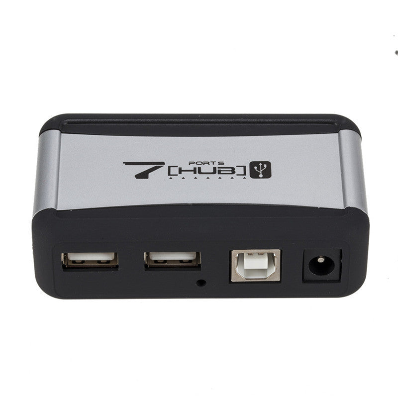 Vertical Seven Port USB2.0 Seven Port Hub With Power Supply