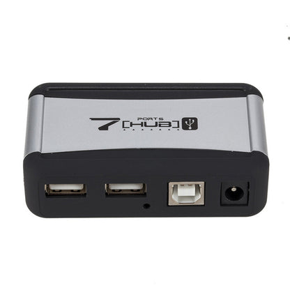 Vertical Seven Port USB2.0 Seven Port Hub With Power Supply