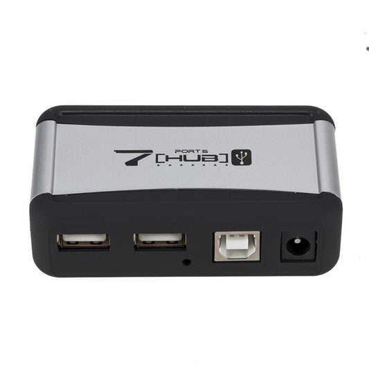 Vertical Seven Port USB2.0 Seven Port Hub With Power Supply