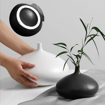 Modern Simple Ceramic Vase Decoration Arrangement Flower Dried Flowers