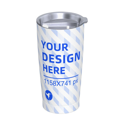 20oz Stainless Steel Car With Straw Cup