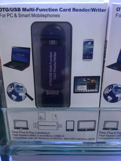 Computer Android Phone Dual-use Type-C Multi-function One OTG Card Reader