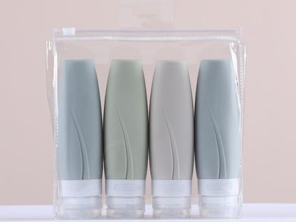 Silicone Dispenser Travel Dispenser Set