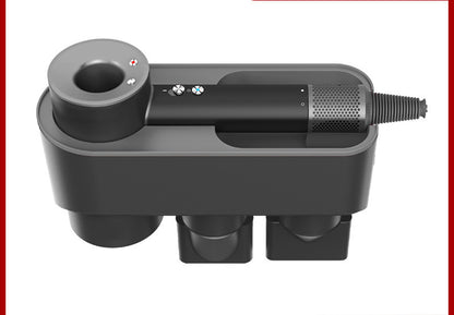 Hair Dryer Bracket Storage Rack Punch Free Cylinder