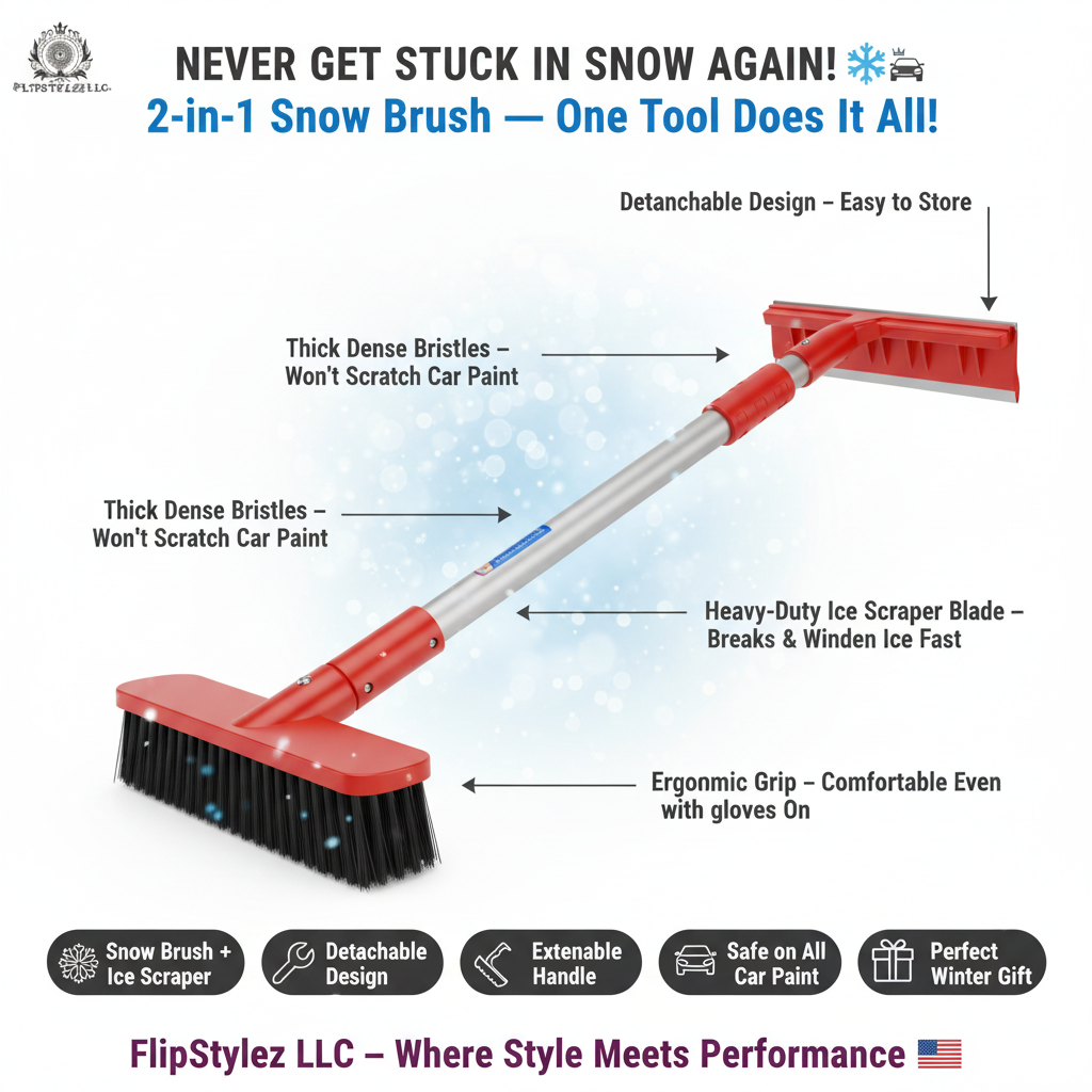 Feature Infographic - Snow Brush