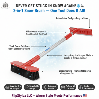 Feature Infographic - Snow Brush