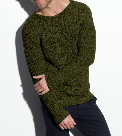 Men's New Product Fashion Polyester Knit Sweater