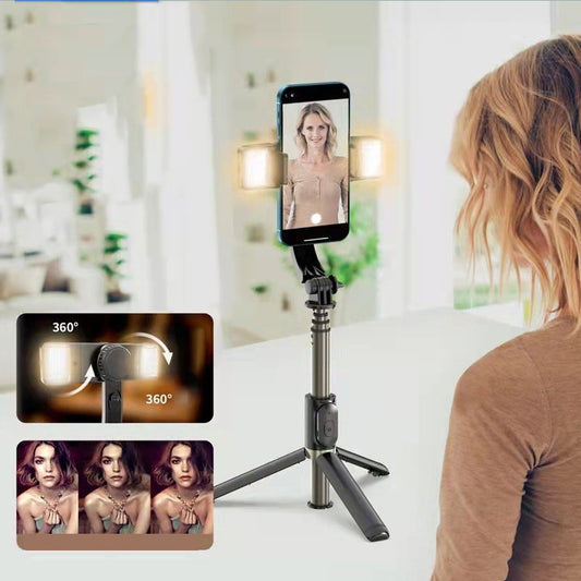 Bluetooth Selfie Stick Handheld Stabilizer Single-axis Mobile Phone Bracket