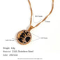 Fashionable And Personalized Retro Titanium Stainless Steel Necklace