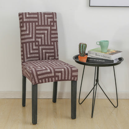 New Chair Cover Printed Chair Cover Elastic Antifouling Hotel Household Chair Cushion Protective Cover