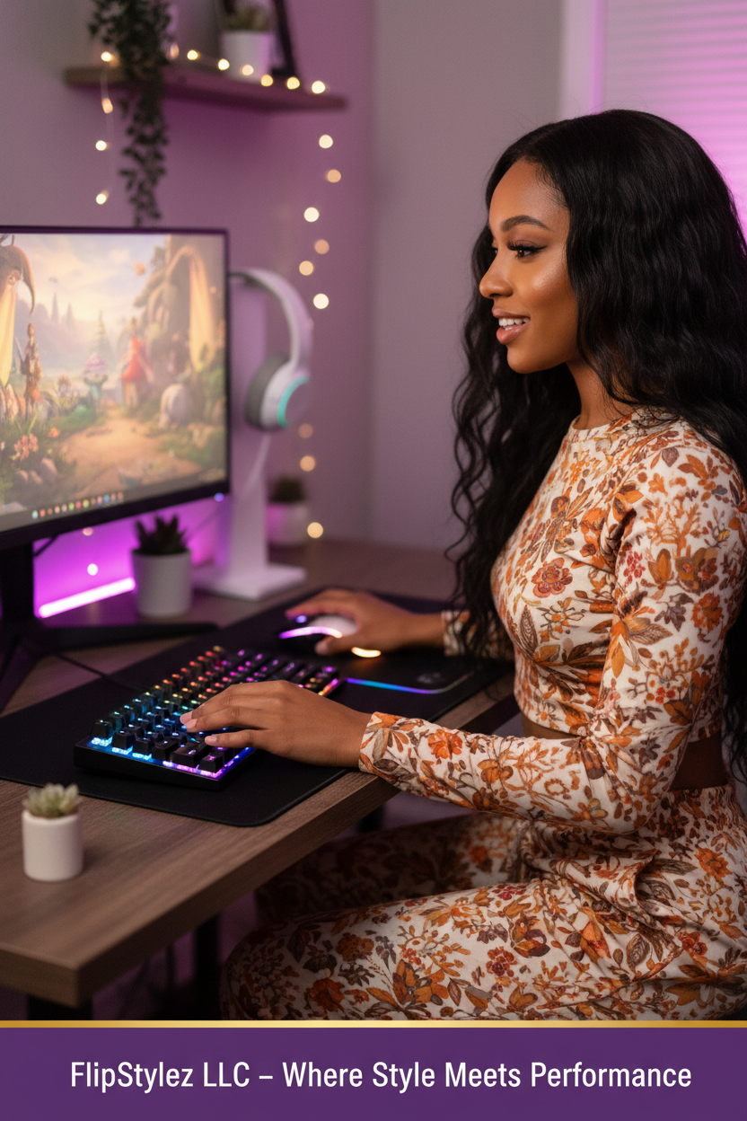 Girl Gamer RGB Keyboard