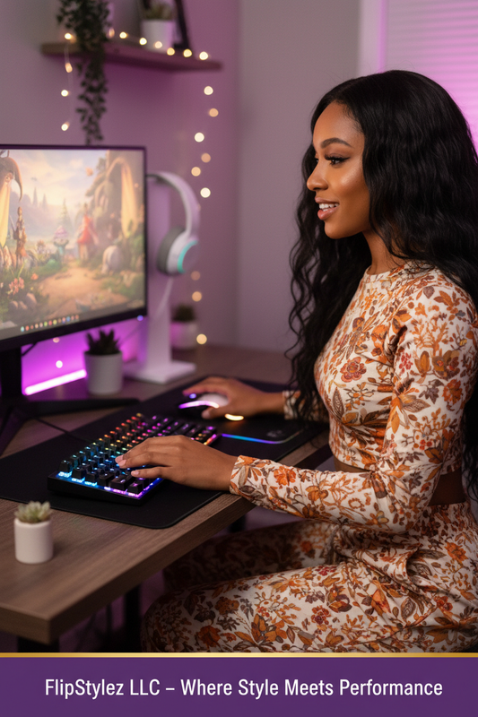 Girl Gamer RGB Keyboard