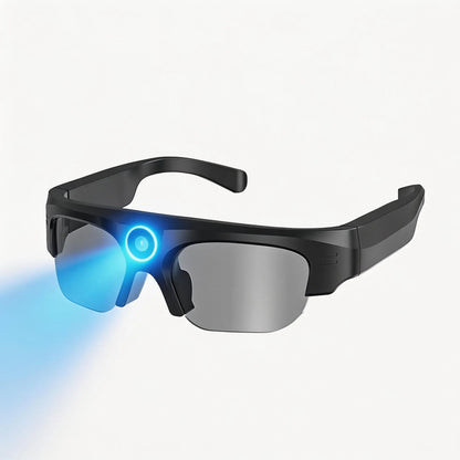 Bluetooth Audio Smart Glasses with Polarized UV400 Lenses | Wireless Stereo Music & Hands-Free Calling Sunglasses