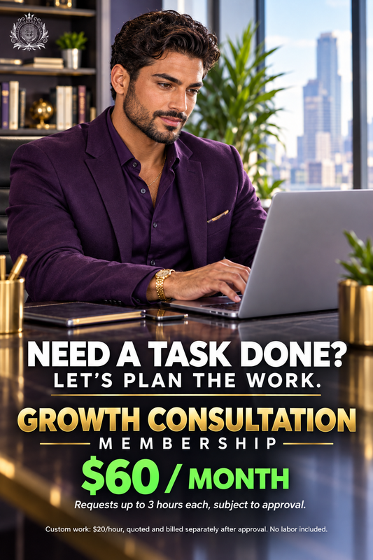 Growth ad featuring an Italian American man