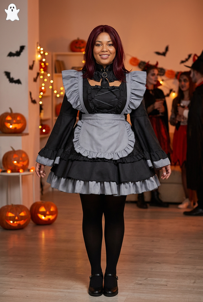 Shizuku Kuroe Cosplay Costume | Dress, Wig & Petticoat Options | Halloween & Anime Events
