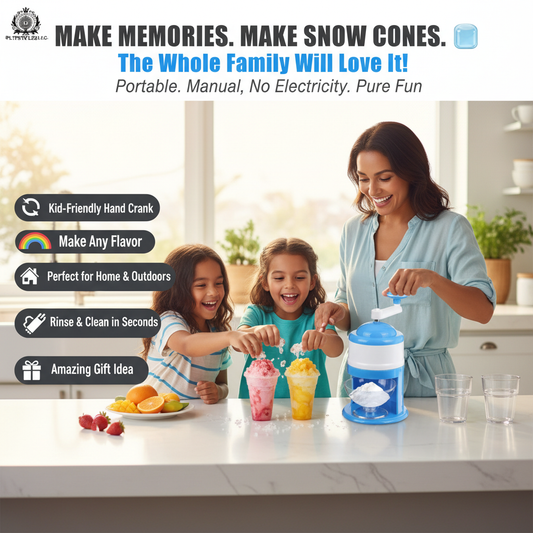 Hispanic Family - Kitchen Snow Cones