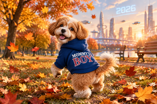 image1 - dog in fall park
