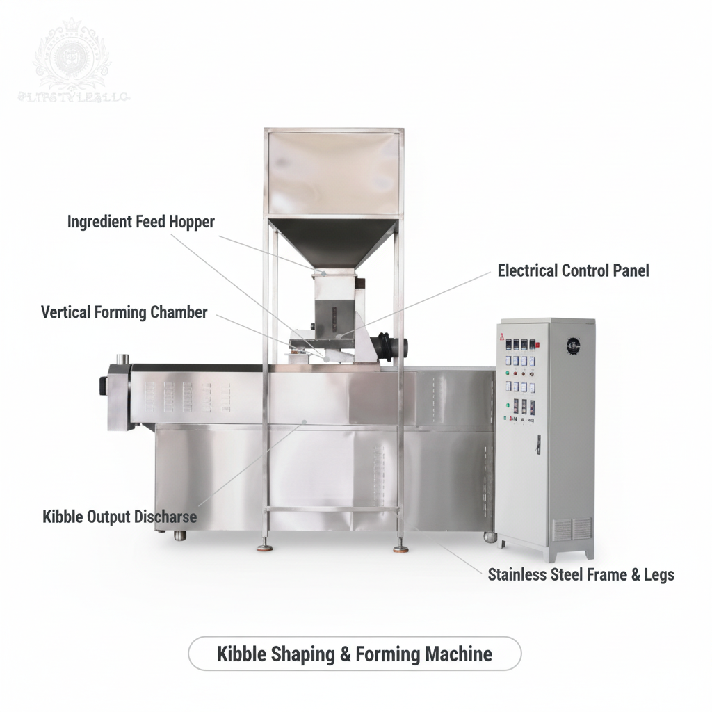 Kibble Shaping Forming Machine Diagram