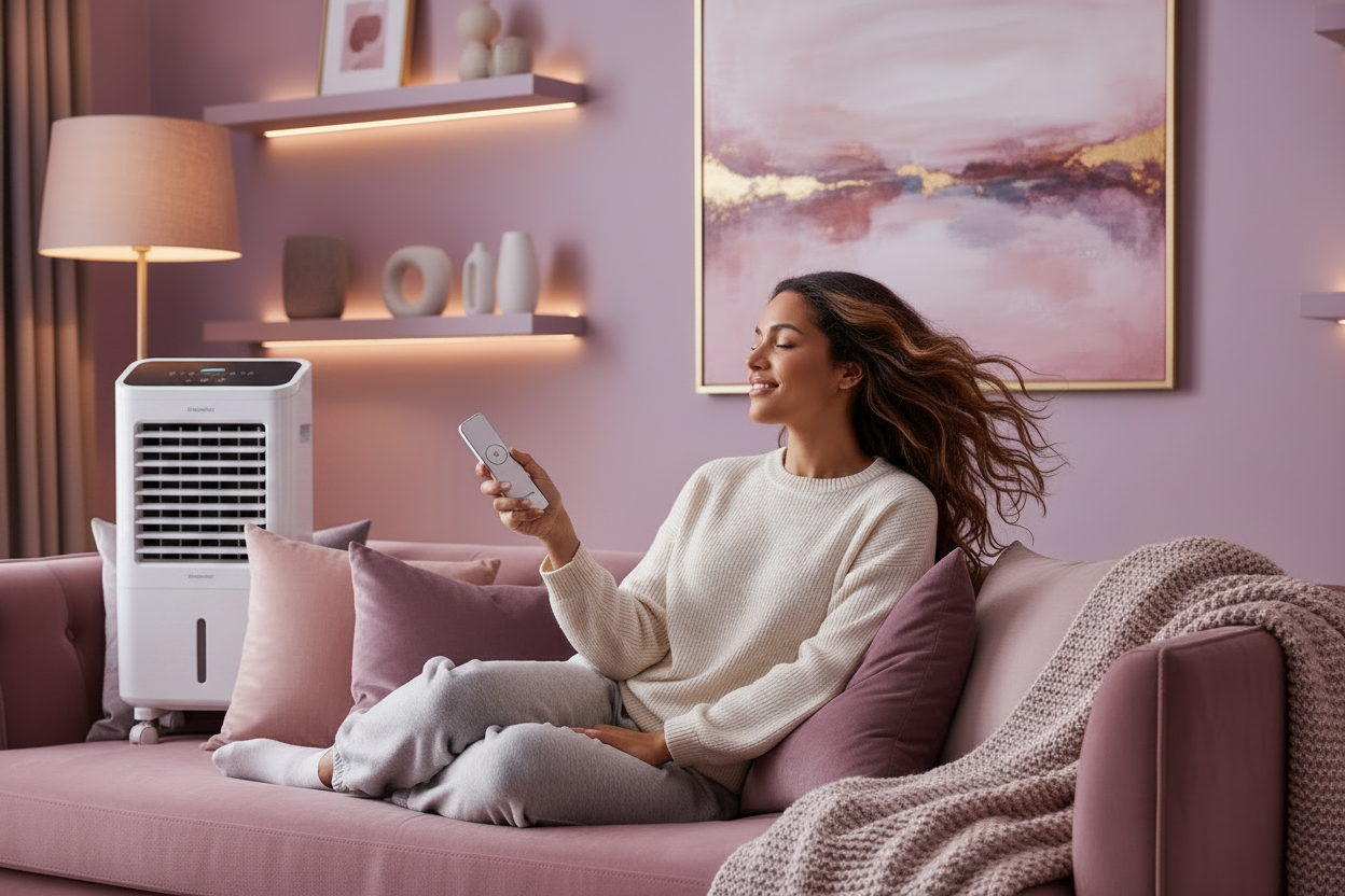 Lifestyle Photo with Product Fan
