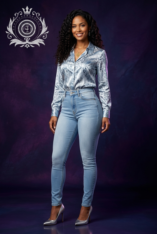 Light Blue jeans lifestyle look